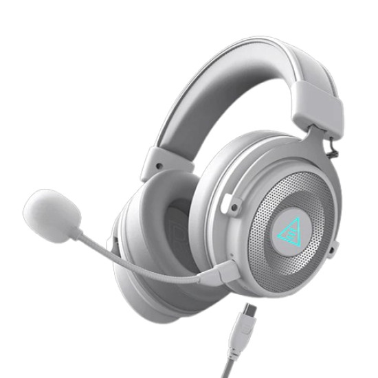 EKSA E900 Pro Noice Cancelling 7.1 Stereoscopic Surround Sound Gaming Headset White Colour