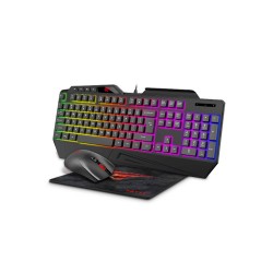 HAVIT KB889CM RGB GAMING KEYBOARD, MOUSE and HEADPHONE 3-IN-1 COMBO