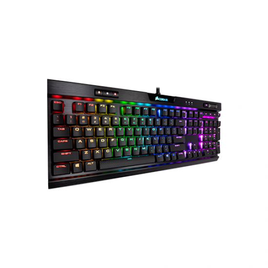 Corsair K70 RGB MK.2 Low Profile Mechanical Gaming Keyboard Cherry MX-Low Profile Red