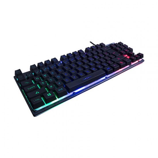 Fantech K613 (With Out Num Pad) Fighter TKL  Gaming Keyboard Black