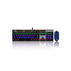 MotoSpeed CK666 NKRO Optical Mechanical RGB Gaming Keyboard Mouse Combo