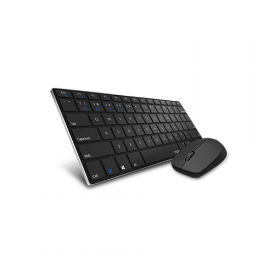 Rapoo 9000M Multi-mode Wireless Ultra-slim Keyboard and Mouse Combo