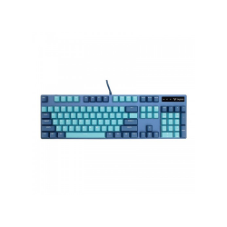 Rapoo V500 PRO USB Mechanical Gaming Keyboard Cyan Blue