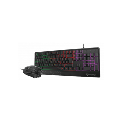 Vertux Orion Backlit Ergonomic Wired Gaming Keyboard & Mouse Combo