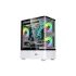 Value-Top NUBIA 20F5W Micro ATX Full White Gaming Casing with 5 ARGB Fan