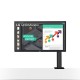 LG 27QN880 27 Inch 2K QHD IPS Ergo Black Monitor