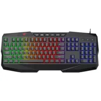 Havit KB878L Multi-Function Backlit USB Black Gaming Keyboard with Bangla