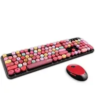 Mofii Sweet Mixed Wireless Keyboard Mouse Combo