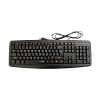 Rapoo NK2600 Spill-Resistant USB Black Wired Keyboard with Bangla