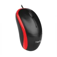 Havit MS851 Optical USB Mouse (Black & Red)
