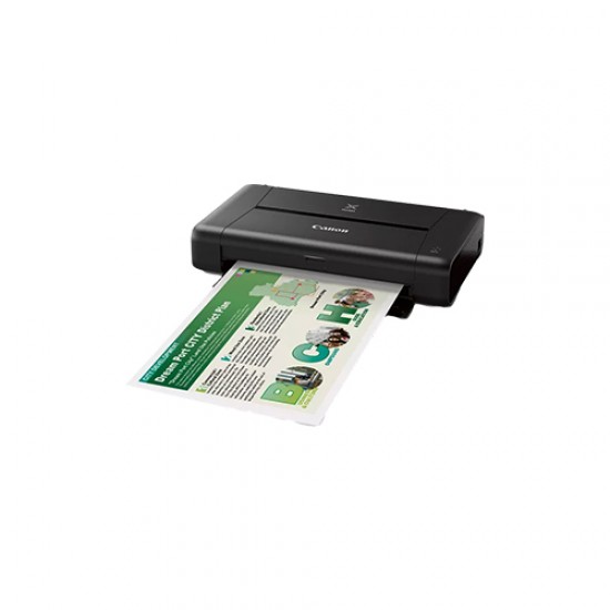 Canon Pixma iP110 Portable Inkjet Wifi Printer with Battery Pack