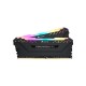 Corsair VENGEANCE RGB PRO 16GB (2 x 8GB) DDR4 3200MHz C16 RAM Kit Black