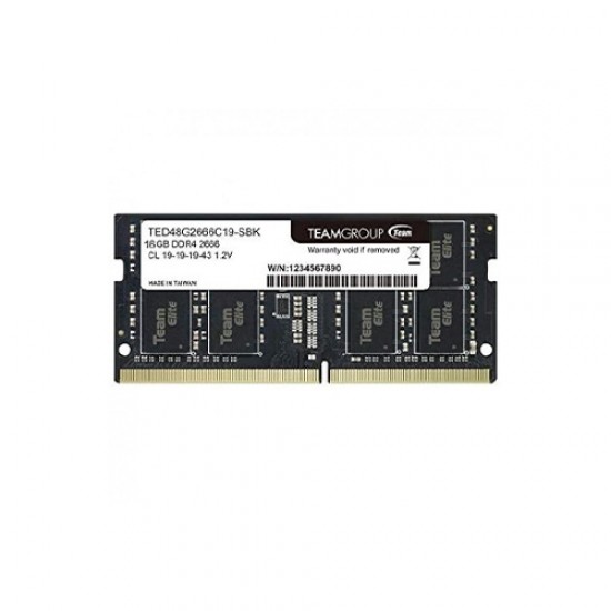 TEAM ELITE 8GB 2666MHz Laptop RAM