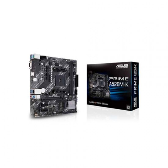 Asus Prime A520M-K AM4 Micro-ATX AMD Motherboard