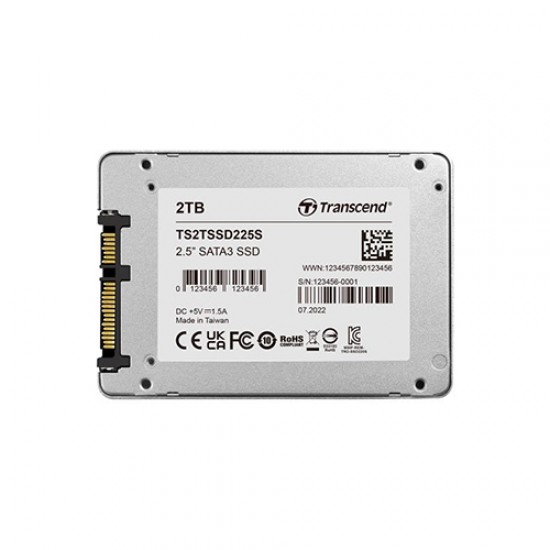 Transcend 225S 2TB 2.5 Inch SATA III SSD