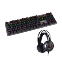 A4TECH BLOODY GAMING COMBO (B760 KEYBOARD+G520S HEADSET)