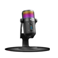 Fantech MCX03 Leviosa RGB Max Condenser Professional Microphone (Black/White)